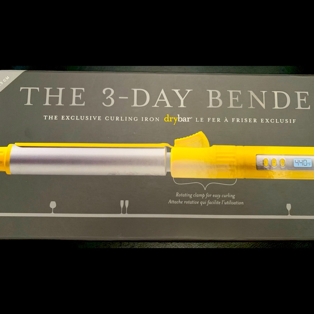 Dry Bar “the 3-day bender” 1” curling iron